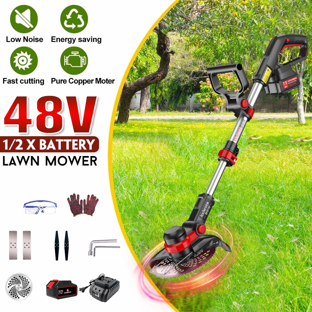 Jual IRONHOOF 12V/24V/36V/48V Mesin pemotong rumput Mesin potong rumput ...