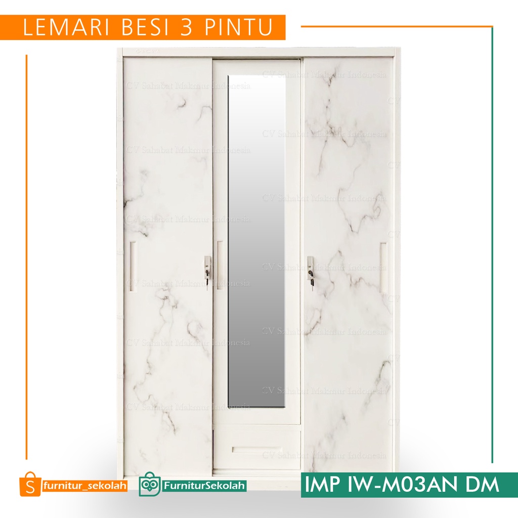 Jual Lemari Pakaian Besi Sliding Pintu Lemari Baju Lemari Besi Pakaian Lemari Sliding Metal