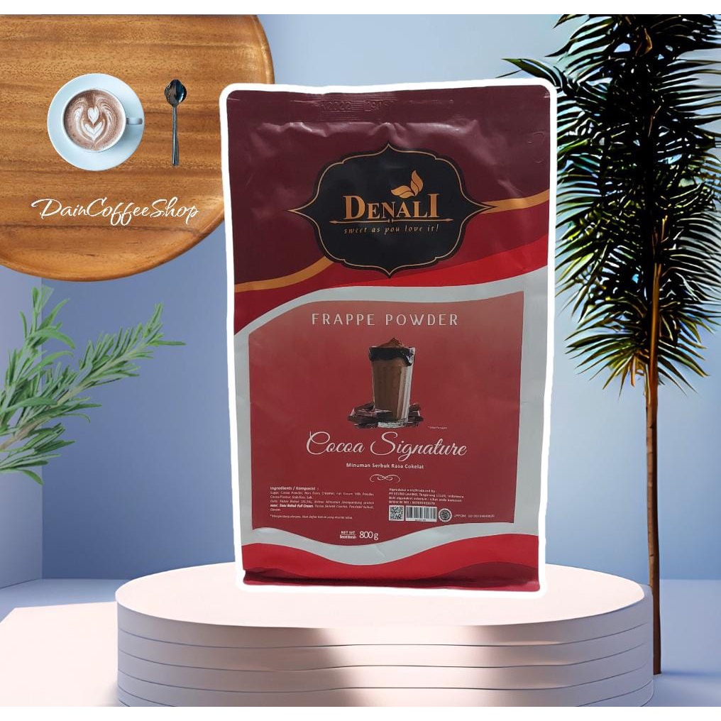 Jual Denali Powder Cocoa Signature 800 gram | Bubuk Frappe Denali ...