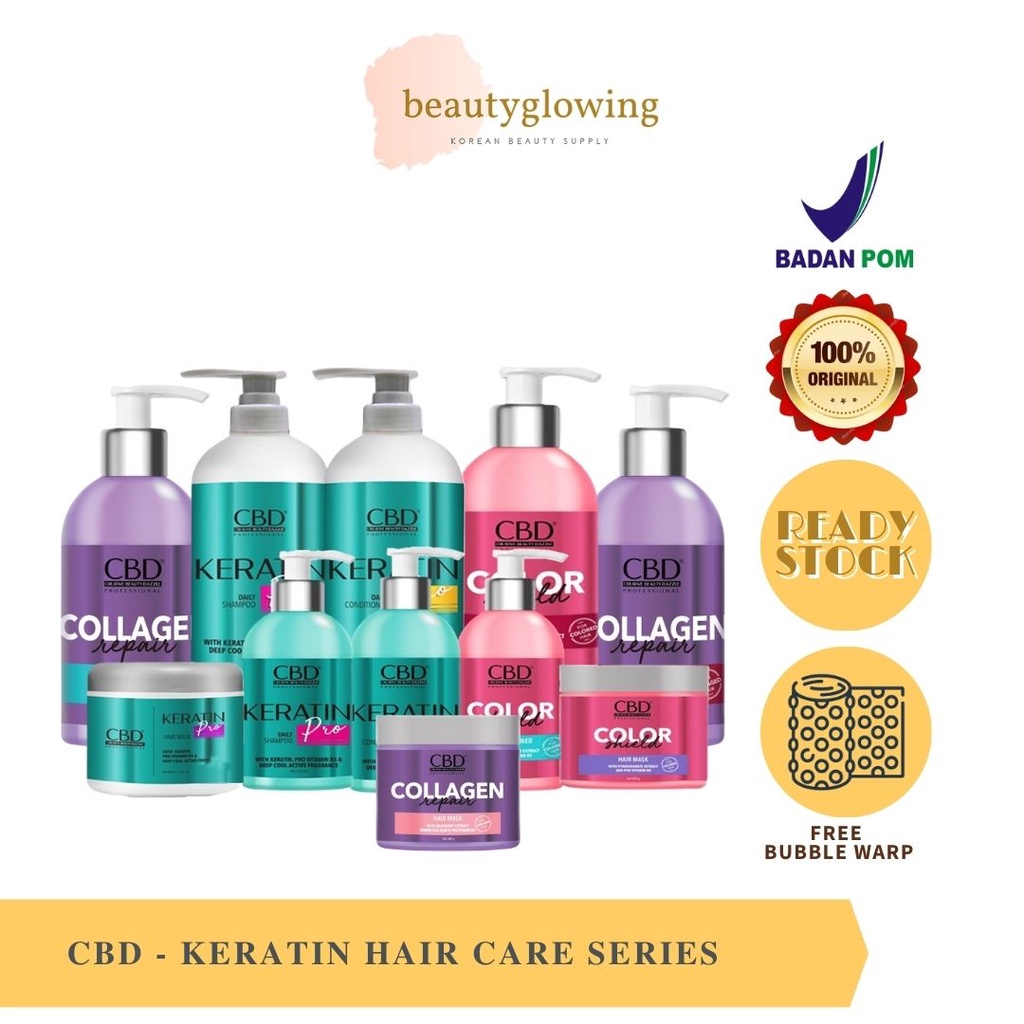 Jual CBD PRO KERATIN / COLOR / COLLAGEN VITAMIN SPRAY SHAMPOO ...