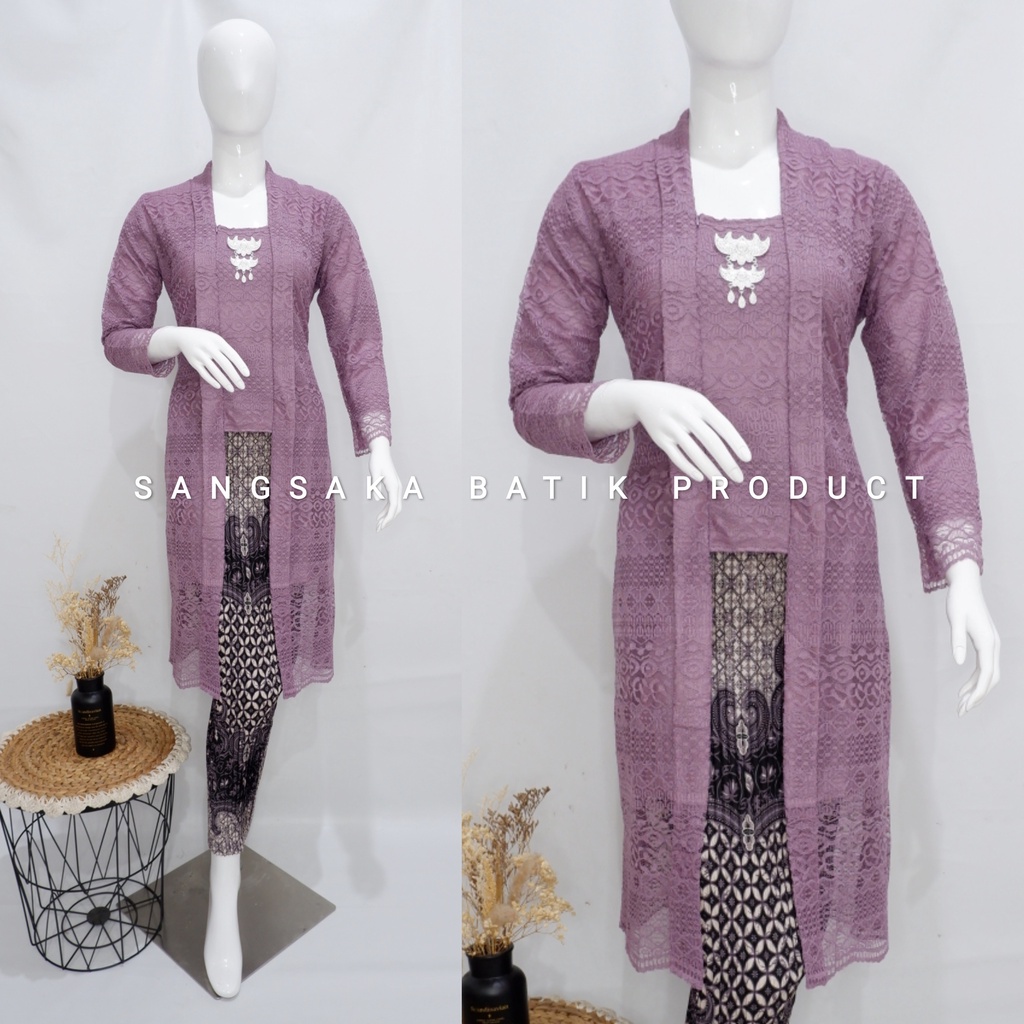 Jual Kebaya Kutu Baru / Kebaya Tunik / Tunik Brokat / Kebaya Modern ...