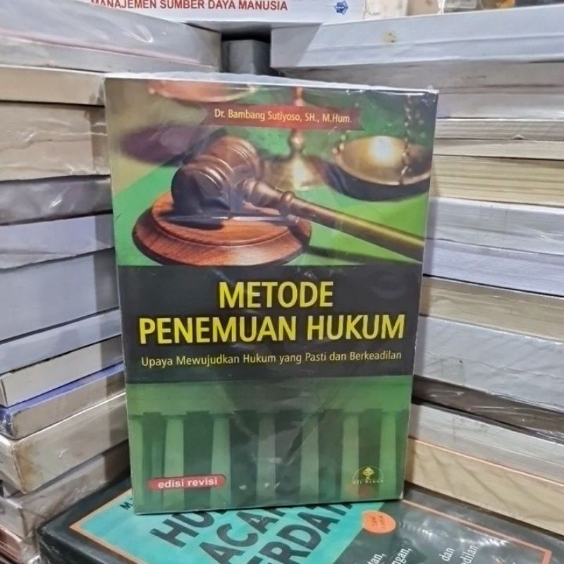 Jual Metode Penemuan Hukum By Dr Bambang Sutiyoso | Shopee Indonesia