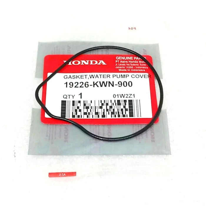 Jual Gasket Seal Water Pump Cover Radiator 19226-KWN-900 Original Honda ...