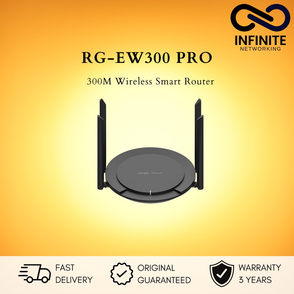 Jual Router Ruijie RG-EW300 PRO 300Mbps Wireless Soho Router | Shopee ...