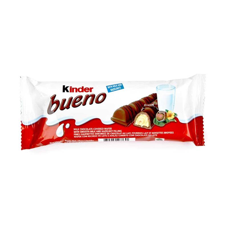 Jual Kinder Bueno Milk Hazelnut Cokelat [43 G] | Shopee Indonesia