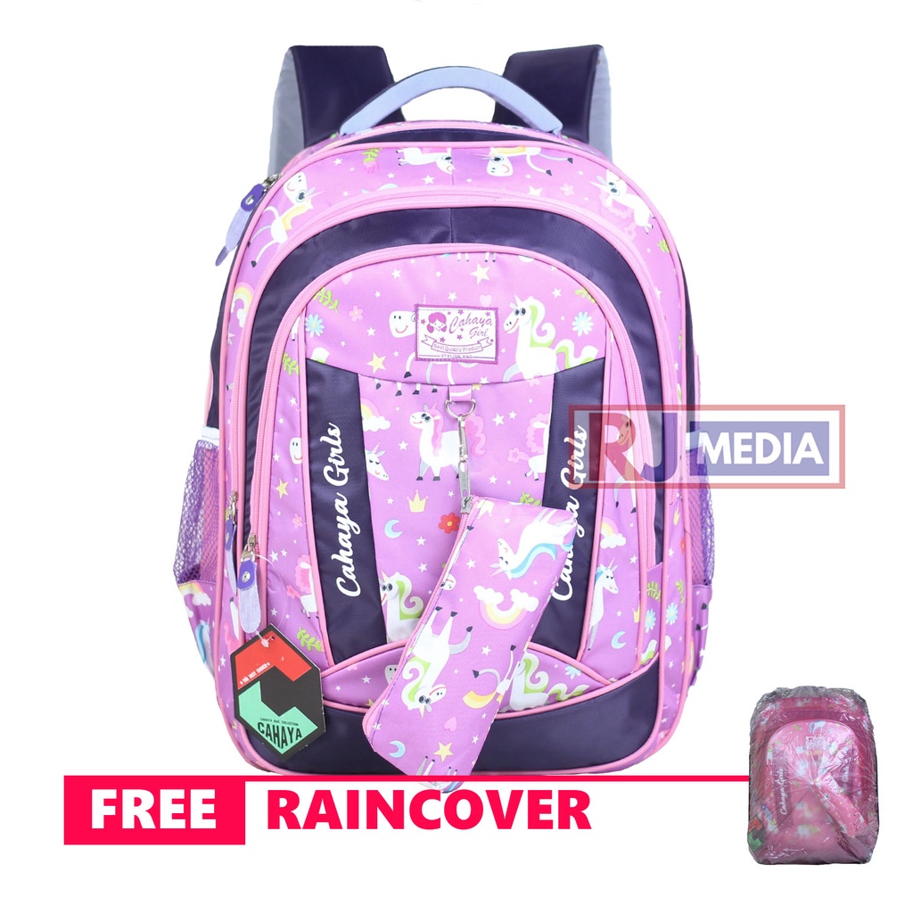 Jual Ransel Sekolah Anak Perempuan Gendong Kuda Pony Tas Unicorn Tosca ...