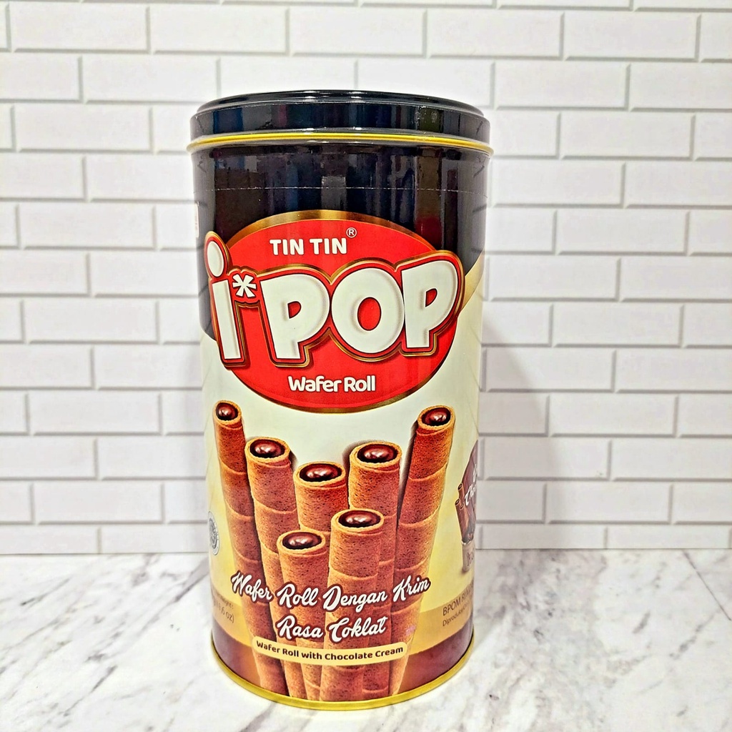 Jual MARINDO WAFER IPOP DARK CHOCOLATE 330 GRAM | BISKUIT STICK ROLL ...