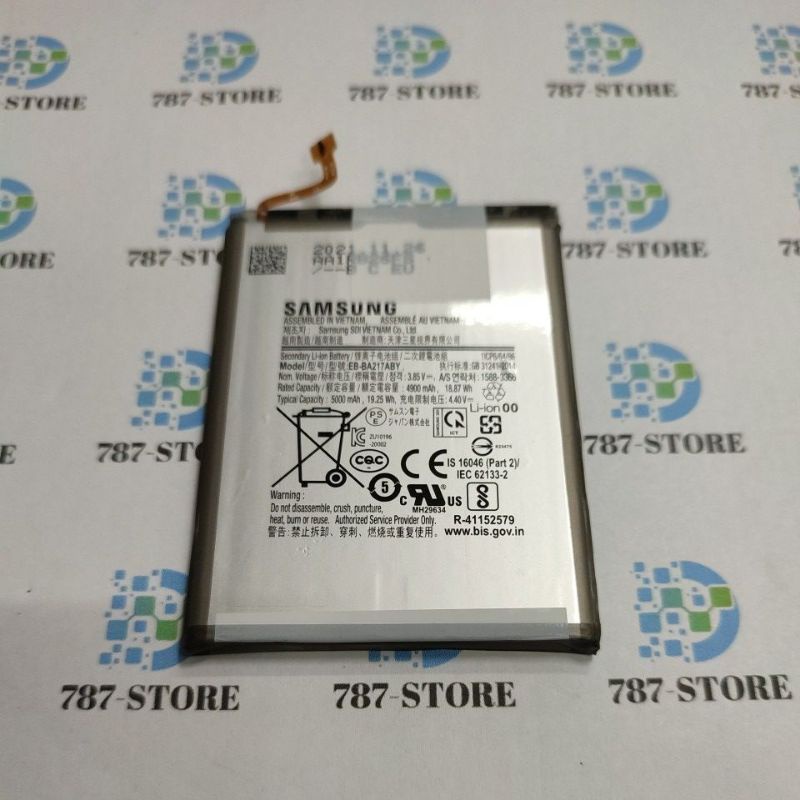 Jual BATTERY SAMSUNG A12 A125F EB BA217ABY ORIGINAL 100 SEIN BEKAS