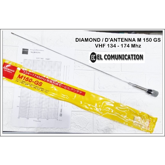 Jual ANTENA RADIO MOBIL M150 GS GSA VHF ANTENA RIG MOBIL VHF M150 GS ...