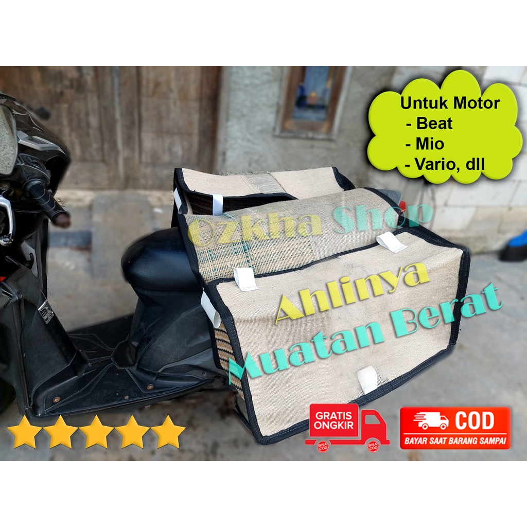 Jual Ozkha Termurah Tebal Box Bahan Keranjang Rengkek Jumbo Motor Tas Sales Pos Obrok Ronjot