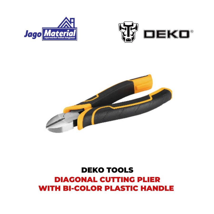 Jual Deko Diagonal Cutting Plier - Tang Diagonal | Shopee Indonesia