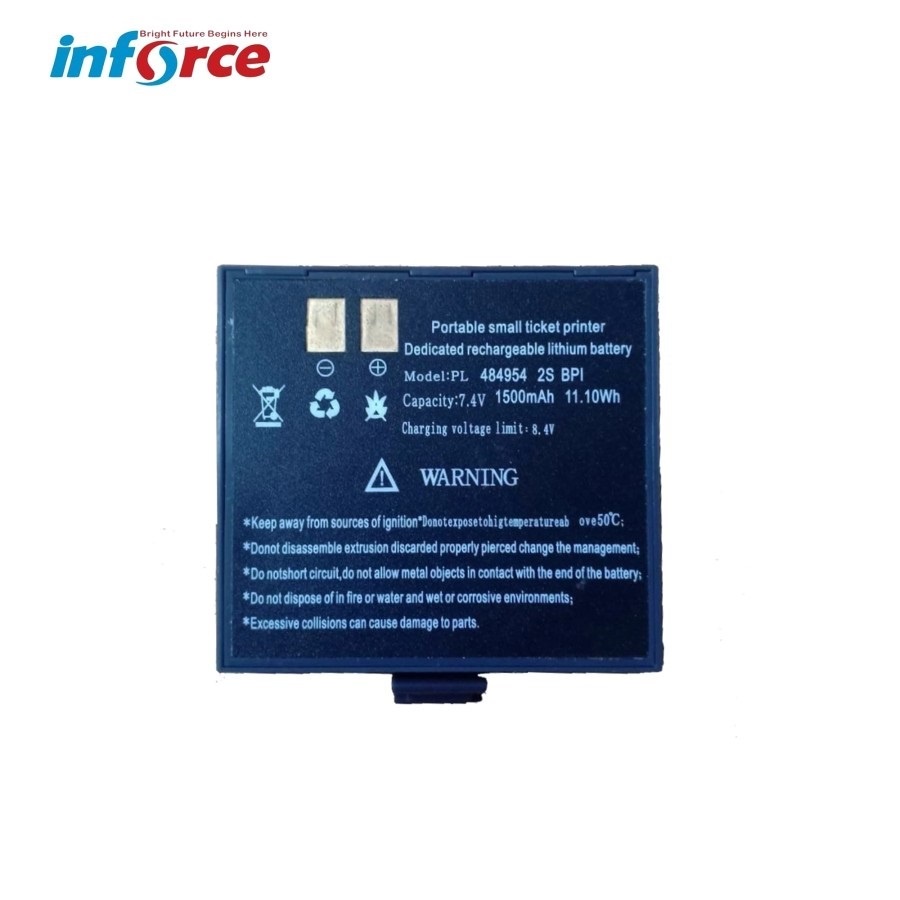 Jual BATERAI / BATTERY PRINTER THERMAL INFORCE P58C | Shopee Indonesia
