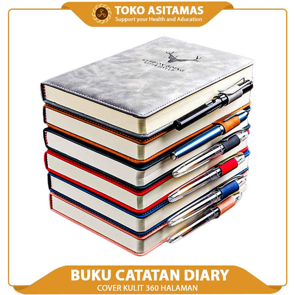 Jual Buku Agenda Catatan Kerja Notebook Planner Halaman Jurnal A Cover Kulit Diary Book