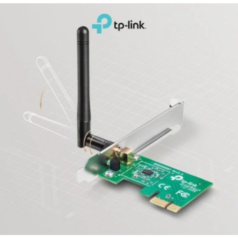 Jual TP-Link TL-WN781ND 150Mbps PCI Express Wireless N Adapter | Shopee ...