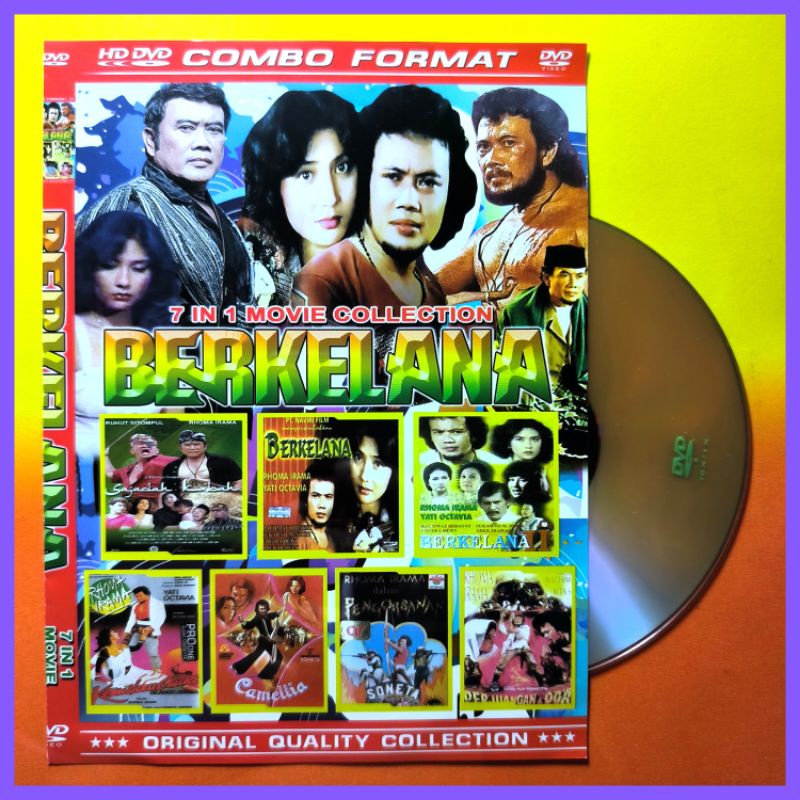 Jual Kaset Film Indonesia Jadul Lawas Koleksi Rhoma Irama Seleksi Pilihan Berkelana Pilihan 