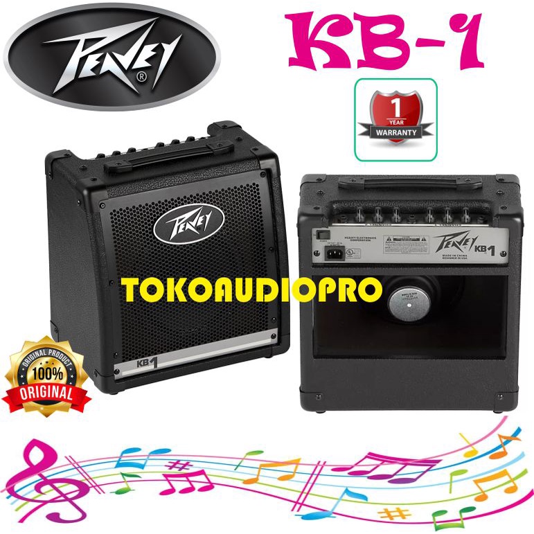 Jual Ampli Peavey KB1 20W 1x8 2Channel Keyboard Amplifier Keyboard