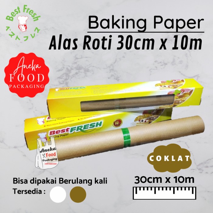 Jual Kertas Baking Baking Paper Roll Uk. 30 Cm X 10M Kertas Alas Roti ...