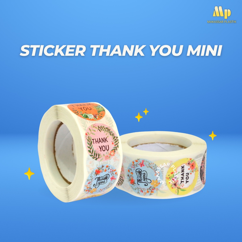Jual Sticker LS Thankyou @500 Pcs | Shopee Indonesia