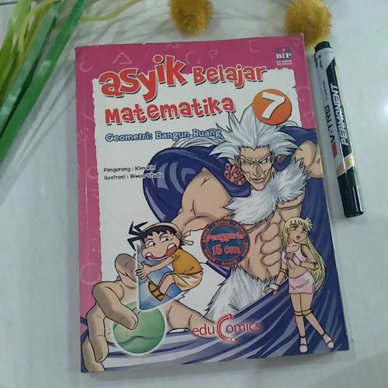 Jual Buku Matematika Model Komik Asyik Belajar Prelove Educomic Sains