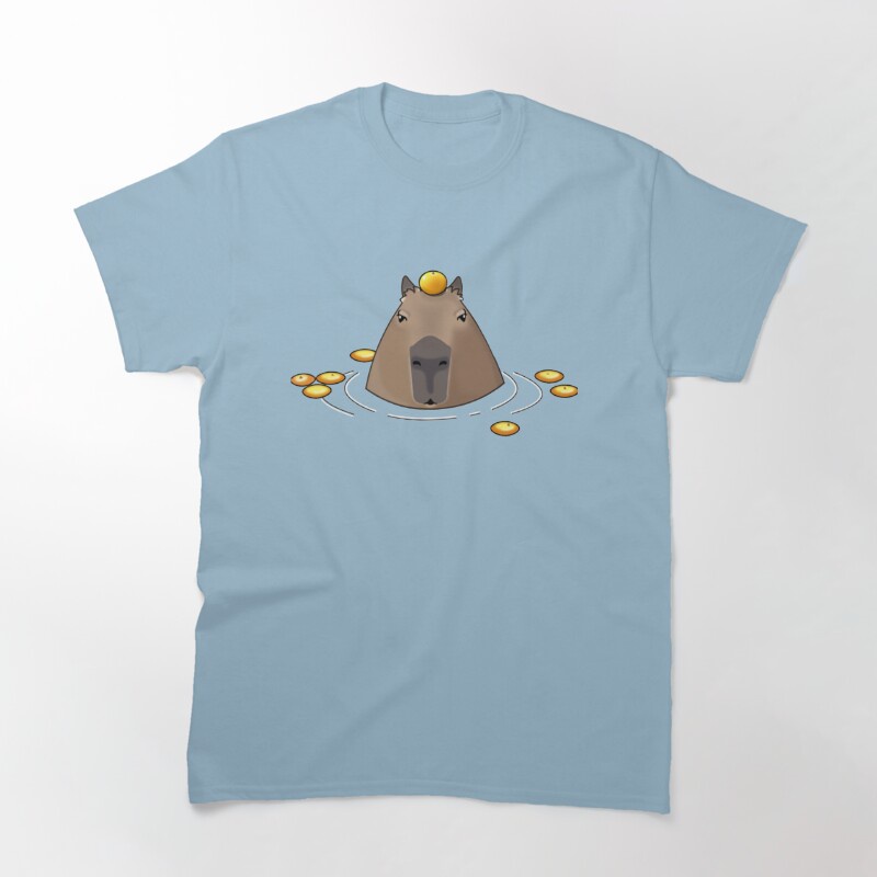 Jual Kaos Masbro Capybara Meme 1623 | Shopee Indonesia