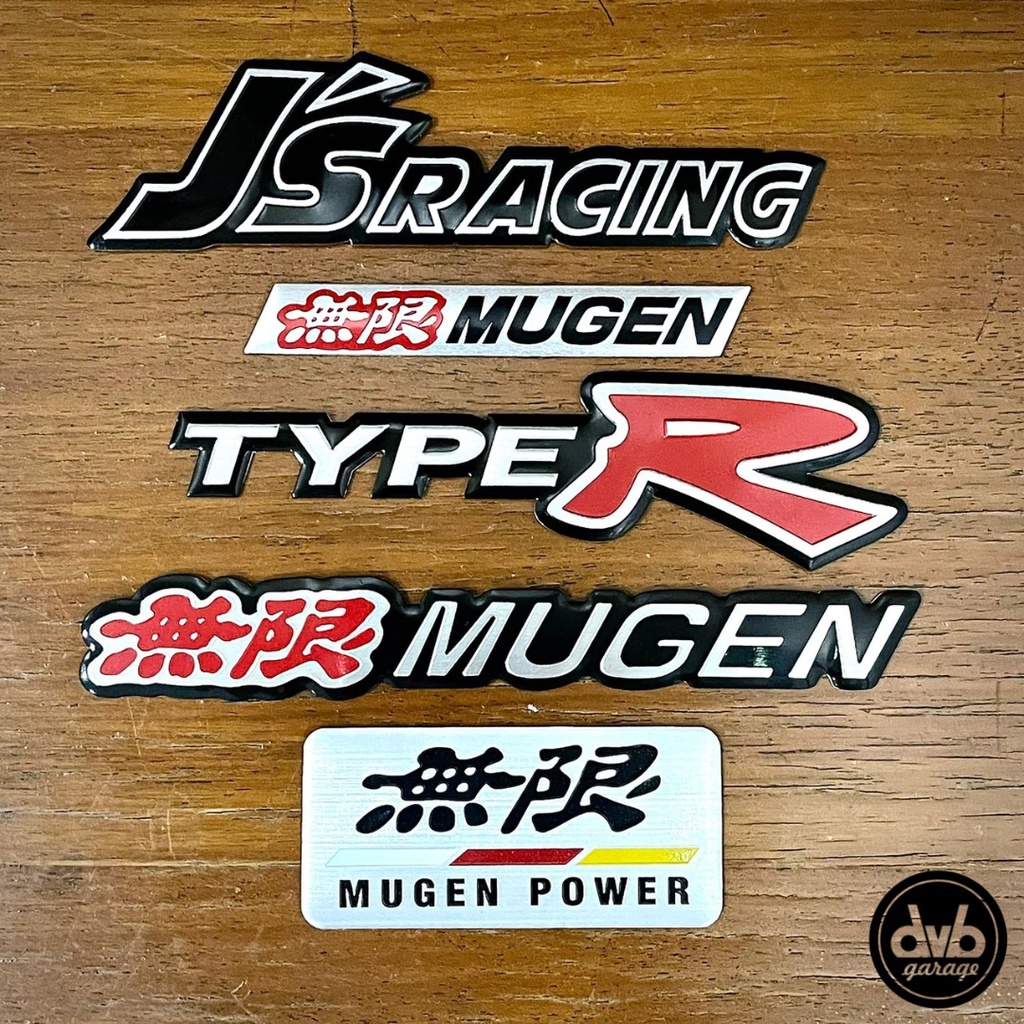 Jual EMBLEM LOGO VARIASI HONDA - MUGEN POWER J'S RACING TYPE R | Shopee ...