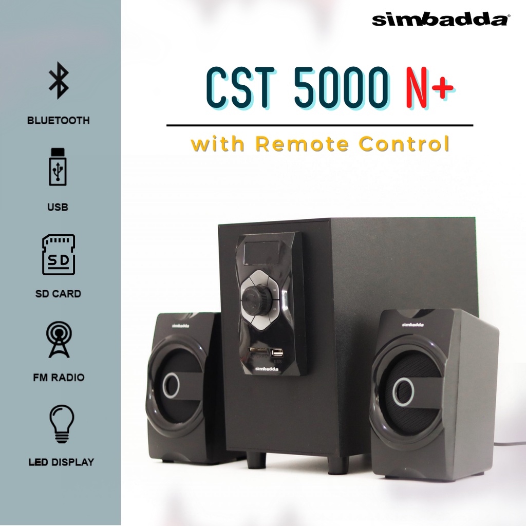 Speaker cheap simbadda shopee