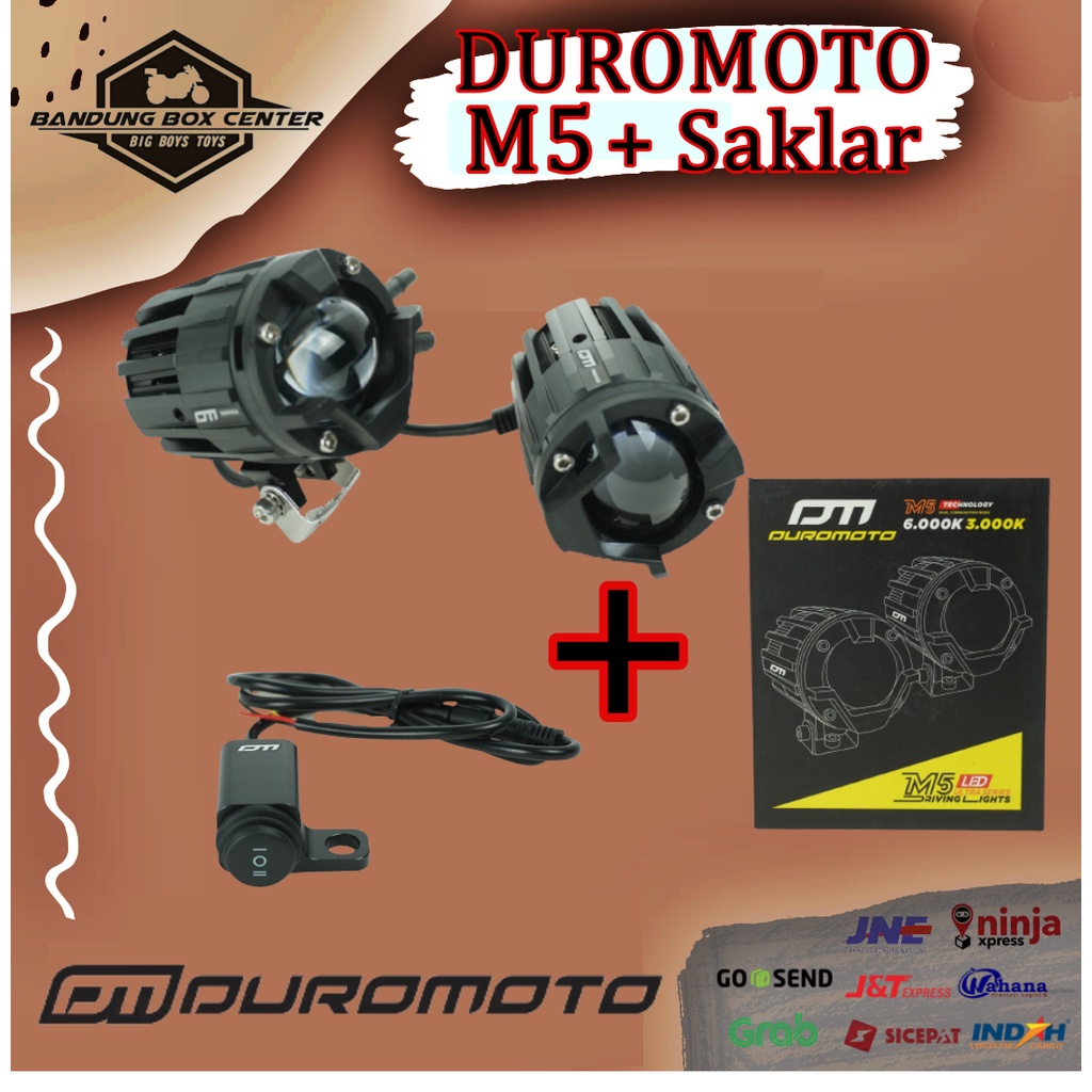 Jual Lampu Duromoto M Lampu Tembak Foglamp Motor Mobil Duromoto M