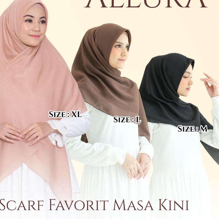 Jual Paling Laku Hijab Nafisa Scarf Allura Lebar Segiempat Jumbo ...