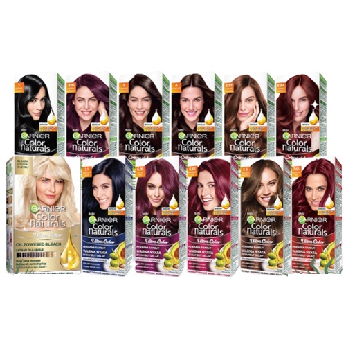 Jual Garnier Hair Color Naturals Ultra Color Semir Rambut (KEMASAN BOX) Shopee Indonesia