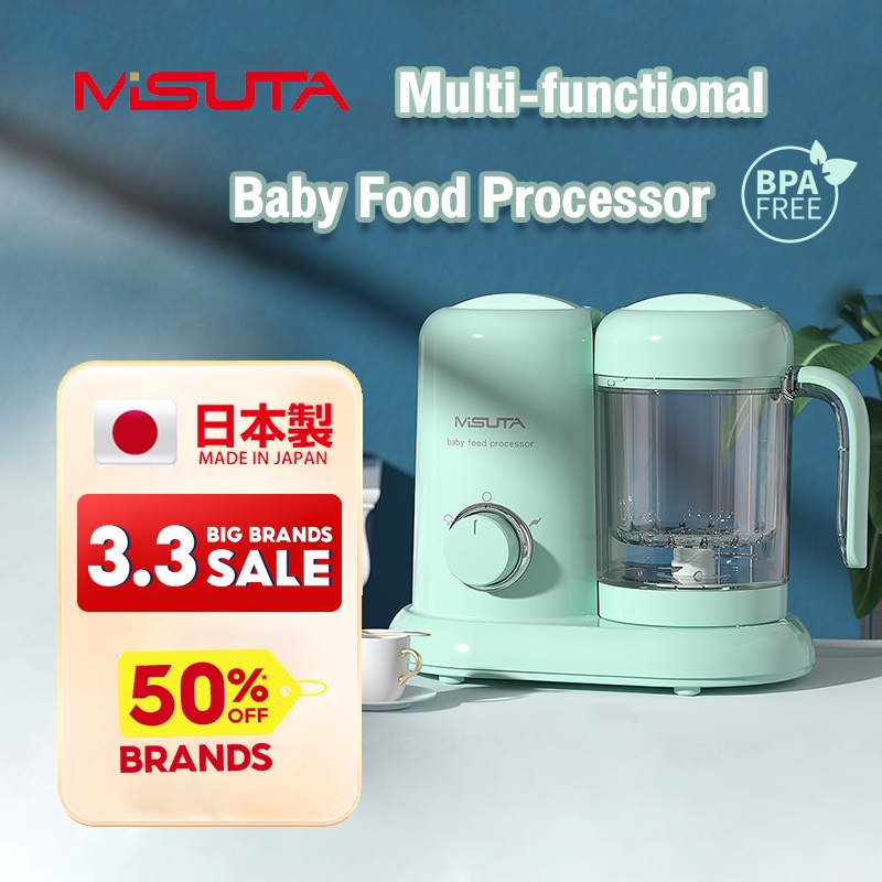 Jual MISUTA 4in1 Mesin Kukus Blender Makanan Bayi Anak Baby Food Maker