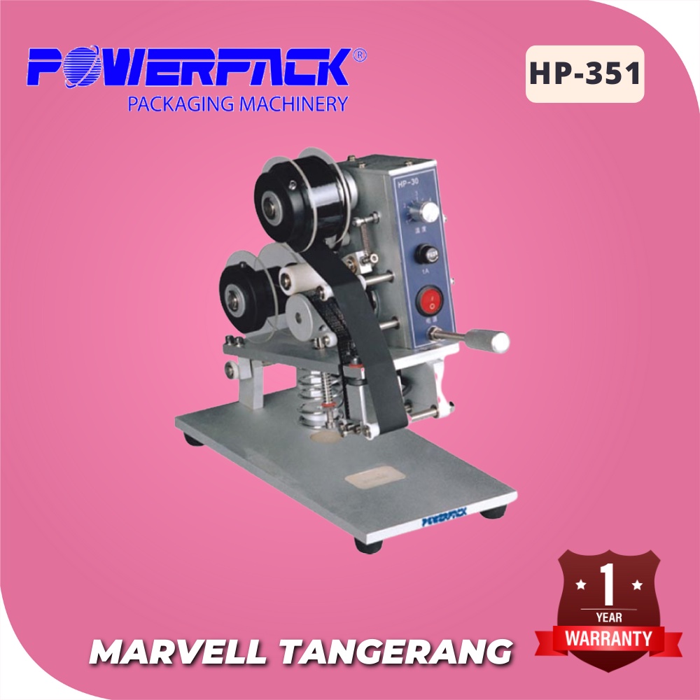 Jual Mesin Cetak Tanggal Kadaluarsa / Expired Date POWERPACK HP-351 ...