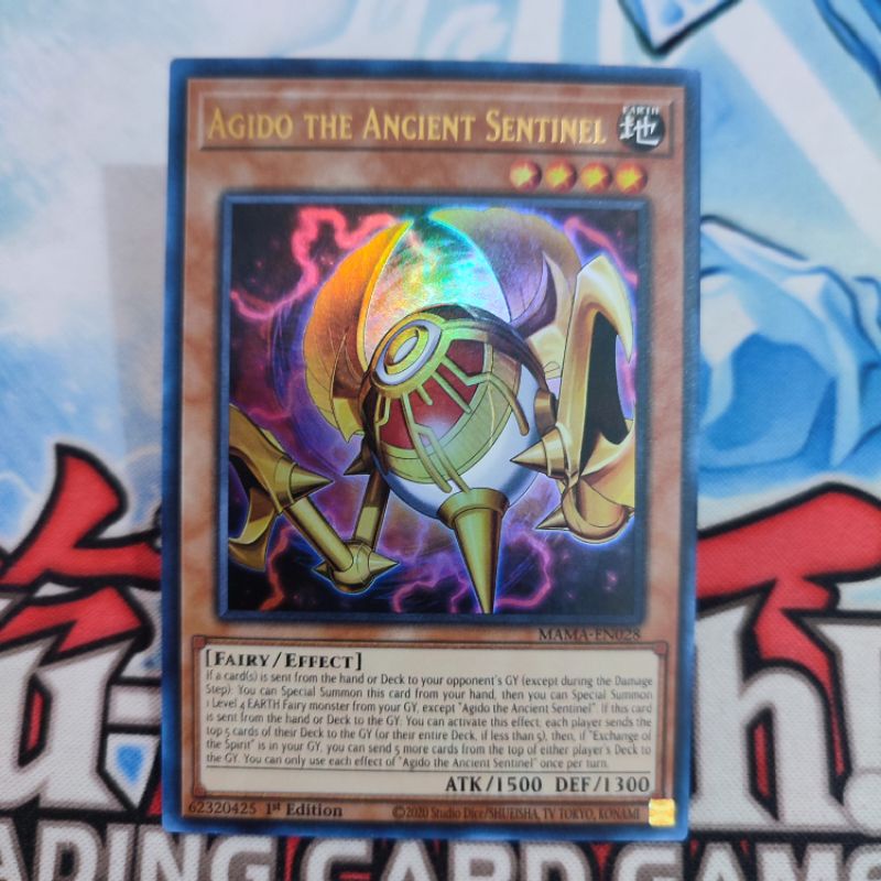 Jual yugioh agido the ancient sentinel MAMA ultra rare original ...