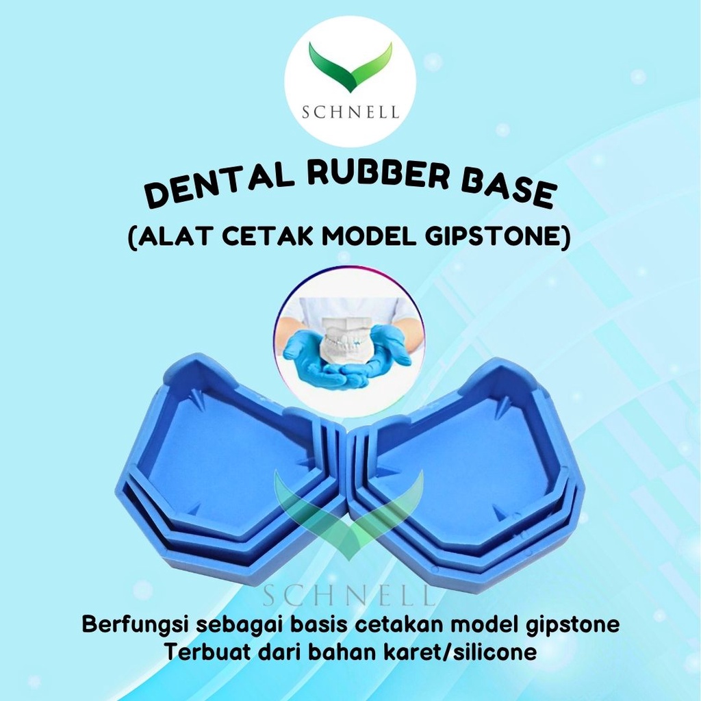 Jual Dental Rubber Base /Model Base/Alas cetak model gipstone Shopee Indonesia