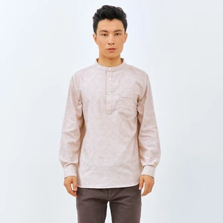 M231 Kemeja Pria Koko Panjang Cream 2988