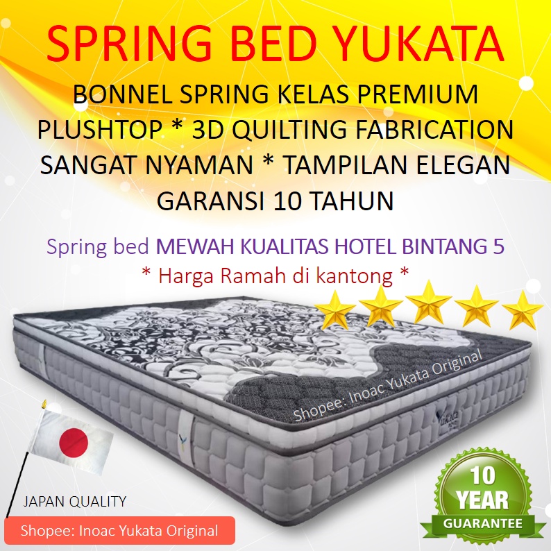 Jual Spring Bed Premium Hotel Bintang 5 Harga Rumahan by Inoac Yukata