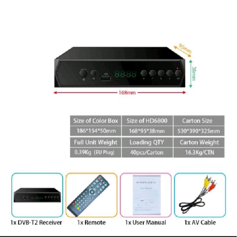 Jual STB DIGITAL DVB T2 | Shopee Indonesia