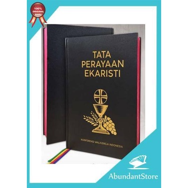 Jual BUKU TATA PERAYAAN EKARISTI Edisi Baru 2021 Konfrensi Wali Gereja ...