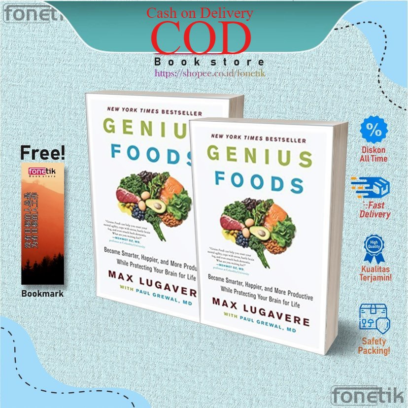 Jual [new] Genius Foods Become Smarter Happier And More Productive