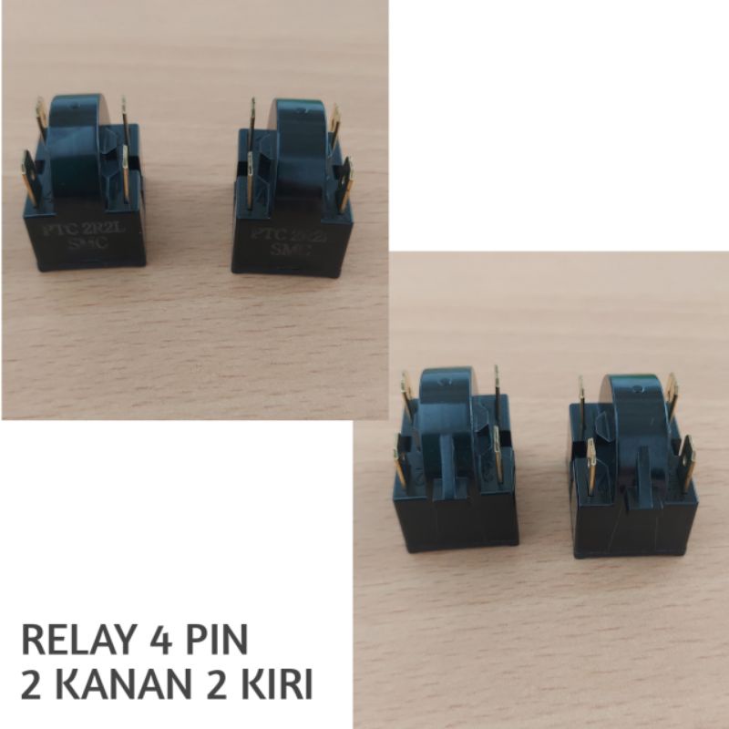 Jual PTC Relay 4 Kaki Pin | 4 Kaki Pin 2 Kanan 2 Kiri | relay untuk ...