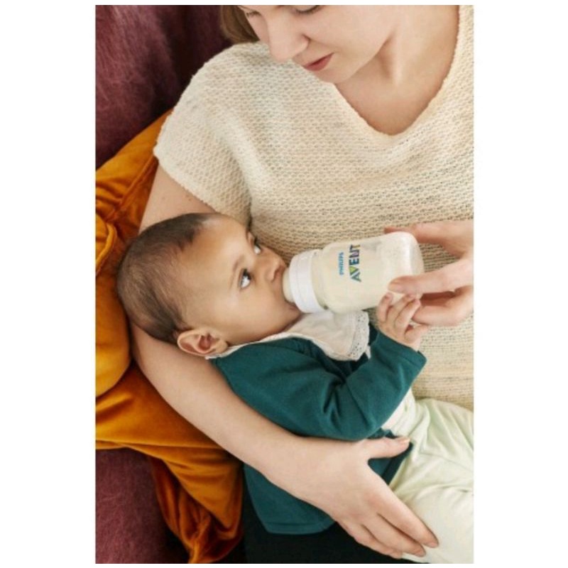 Preloved Botol Susu Bayi Newborn Philips Avent Dot Bayi Botol Susu AVENT  Classic+ Bottle 125ml Single SCF560/17