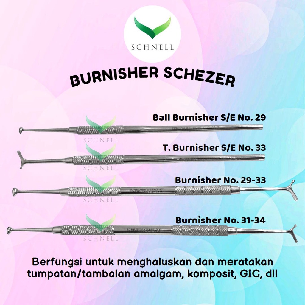 Jual Burnisher Schezer Dental Instruments Shopee Indonesia