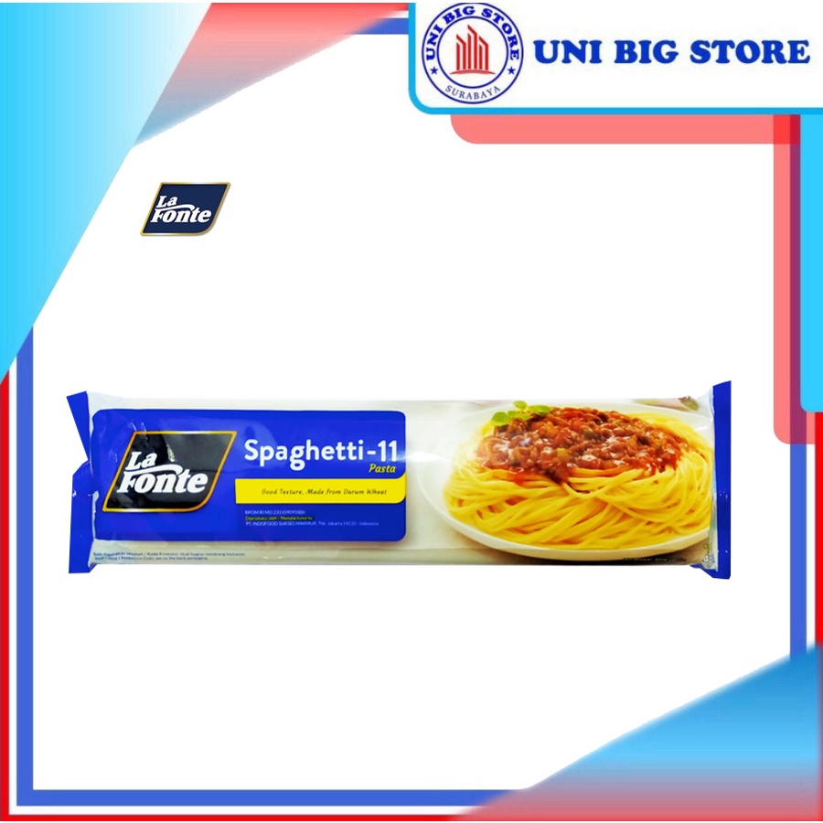 Jual La Fonte Spaghetti Pasta 450 gr Spageti Spaghetti No 11 Shopee
