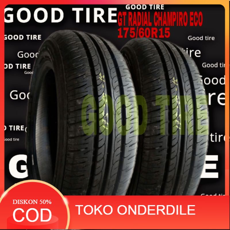 Jual GT RADIAL CHAMPIRO 175-60-15 R15 RING 15 COPOTAN SECOND SEKEN ...