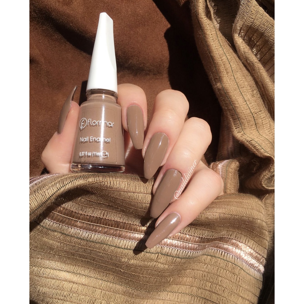 Jual 413 Tree Bark Nail Enamel Flormar New Formula Maxi Brush Kutek