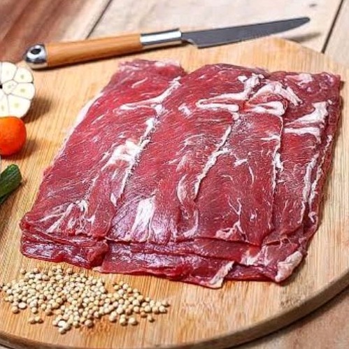 Jual Daging Sapi Slice Beef Yakiniku Less Fat Rendah Lemak 500gr ...