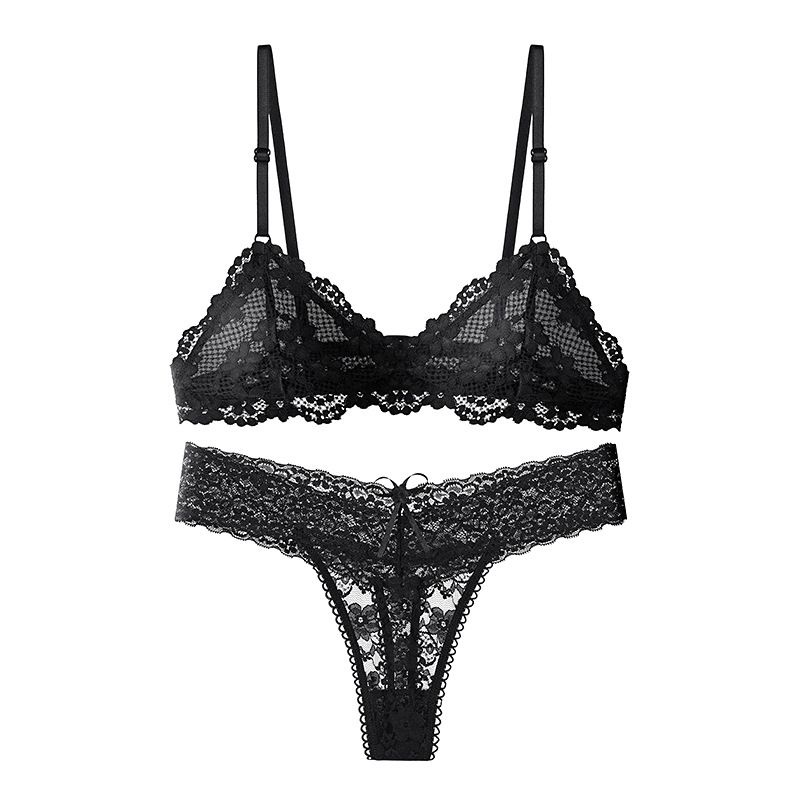 Jual Emily Set Bra + Panties Setelan Dalaman Pakaian Dalam Wanita Renda ...