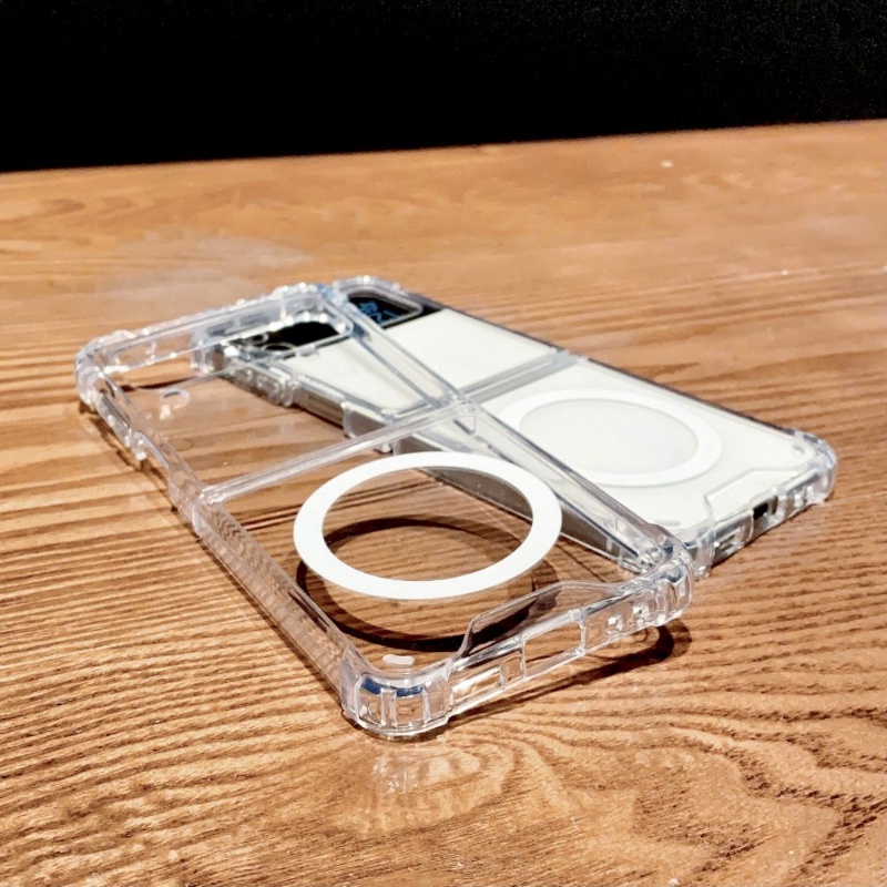 Jual CLEAR CASE GLASS MAGSAFE SAMSUNG FLIP 3 4 5 6 7 FOLD 3 4 5 6 7 ...