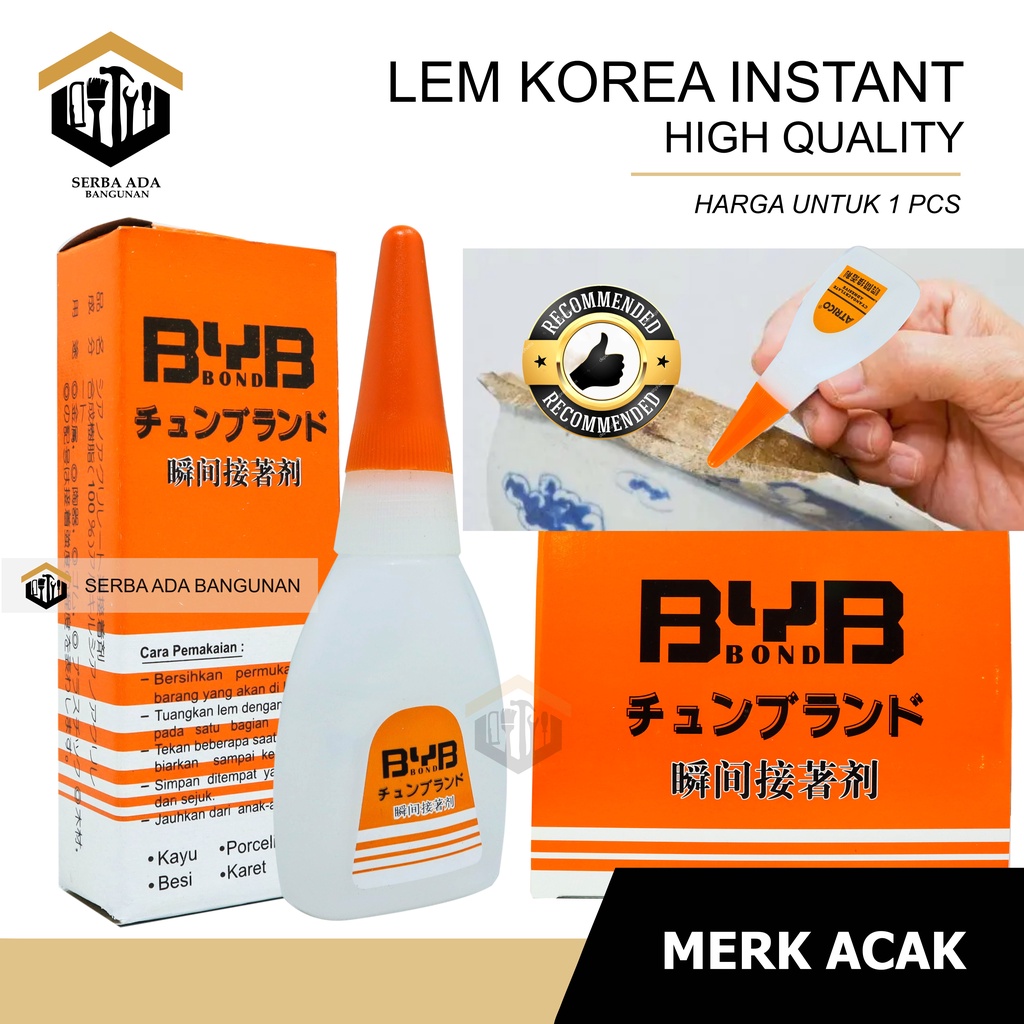 Jual LEM TETES KOREA ATRICO ORIGINAL 100% CEPAT KERING SANGAT KUAT PVC ...