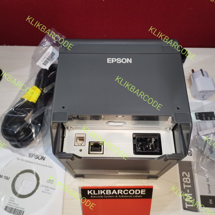Jual PRINTER THERMAL EPSON TM T82TMT82TMT82 ( AUTO CUTTER ) LAN PORT Shopee Indonesia