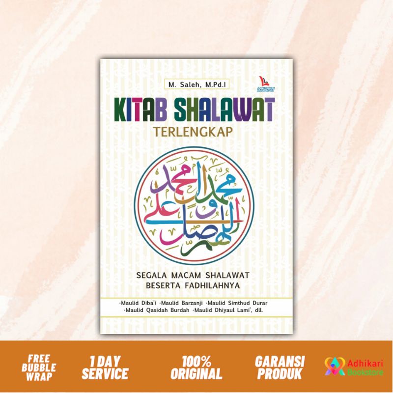 Jual Buku Kitab Shalawat Terlengkap Segala Macam Shalawat Beserta